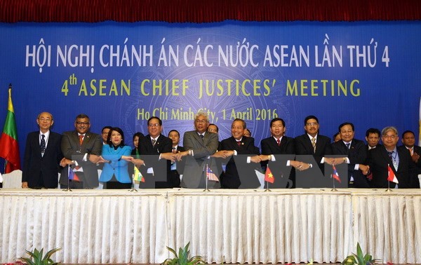 Gemeinsame Erklärung der Vorsitzenden des Gerichtshofs der ASEAN-Länder