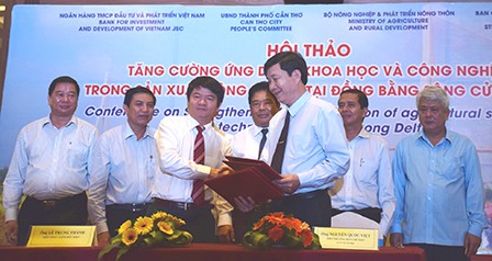 Anwendung der Technologien in der Produktion und im Handel im vietnamesischen Mekong-Delta