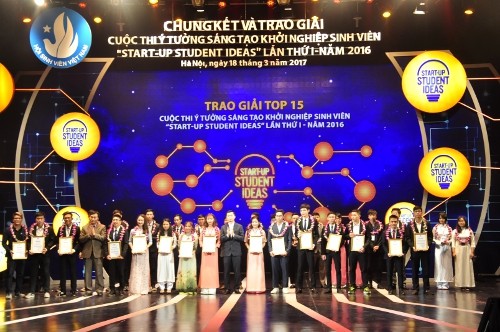 Finalrunde und Preisverleihung des Wettbewerbs der Innovation und Start-up der Studenten