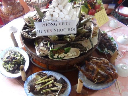 Die traditionellen Köstlichkeiten der Gie Trieng-Minderheit