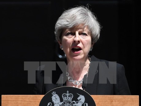Großbritanniens Premierministerin Theresa May ist für Verbleib der EU-Bürger nach Brexit