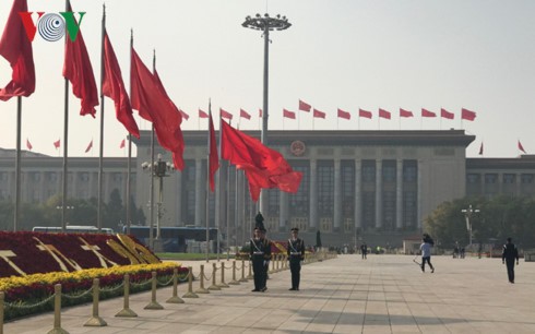 Abschluss des Parteitages der kommunistischen Partei Chinas