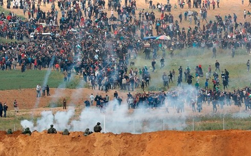 Viele Tote und Verletzte an der Grenze zwischen Israel und Palästina