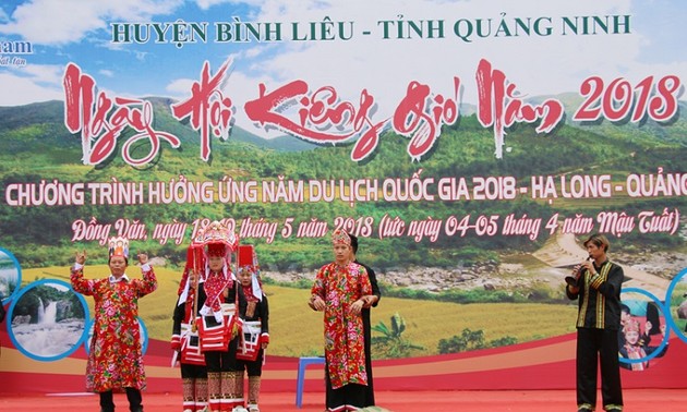 Kieng gio-Fest der Volksgruppe der Dao Thanh Phan in Quang Ninh