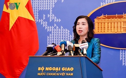 Pressekonferenz des vietnamesischen Außenministeriums