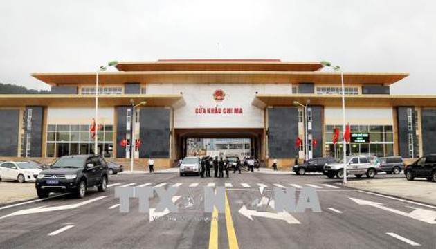 Eröffnung des internationalen Grenzübergang zwischen Chi Ma (Vietnam) und Ai Dian (China)