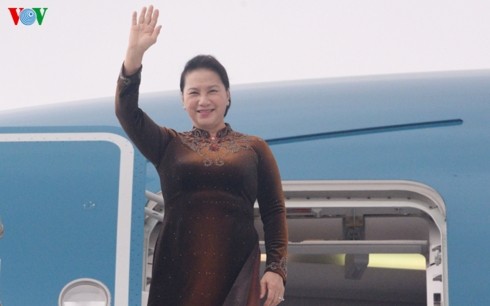 Parlamentspräsidentin Nguyen Thi Kim Ngan beendet Auslandsbesuche