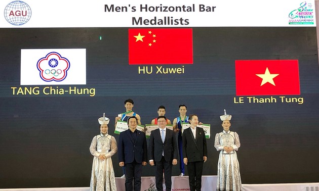 Le Thanh Tung erreicht Bronze bei Asienmeisterschaft im Gerätturnen in Mongolei
