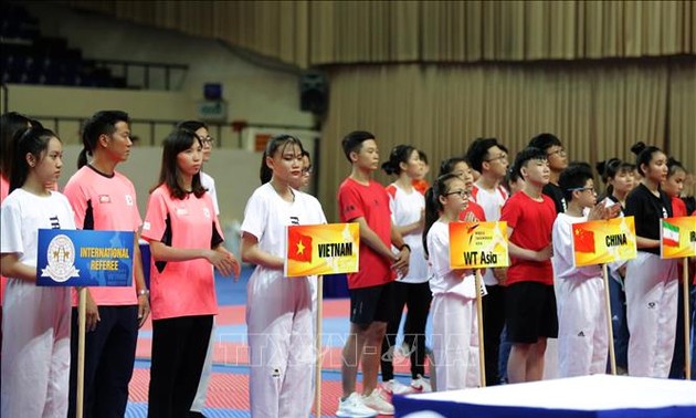 Eröffnung der Taekwondo-Asienmeisterschaft 2019