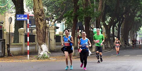 Internationaler Marathonlauf für Erbe Hanoi 2019