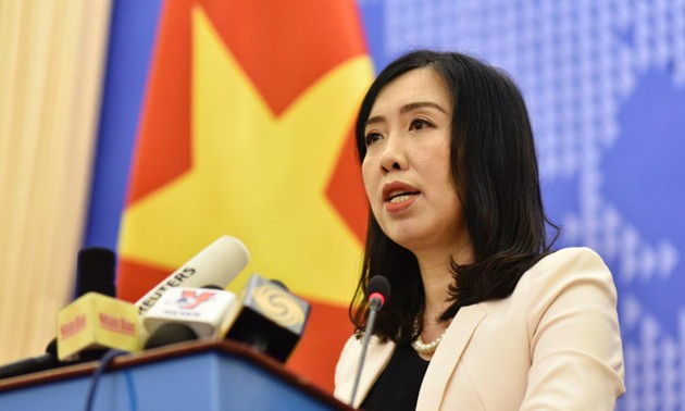 Außenamtssprecherin: China soll Schiffe aus der ausschließlichen Wirtschaftszone Vietnams abziehen