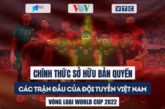 VOV hat Lizenz für Spiele der vietnamesischen Fußballmannschaft in der Vorrunde der Weltmeisterschaft 2022