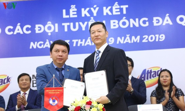 Kao Vietnam ist Hauptsponsor für vietnamesische Fußballnationalmannschaft