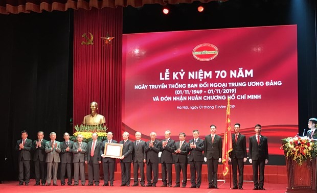 Abteilung für internationale Beziehungen der Partei erhält Ho Chi Minh Orden