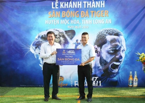 Tiger-Bier engagiert sich für Amateur-Fußball in Vietnam