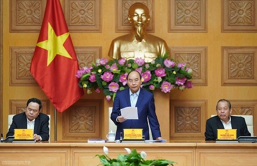 Premierminister Nguyen Xuan Phuc leitet Sitzung der Abteilung für Sozialwirtschaft