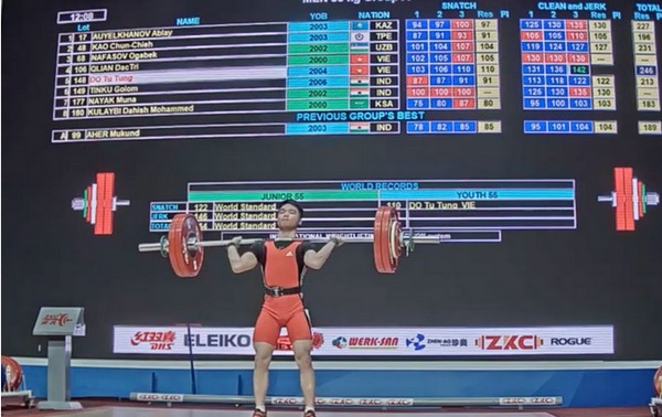 Gewichtsheber Do Tu Tung gewinnt Goldmedaillen