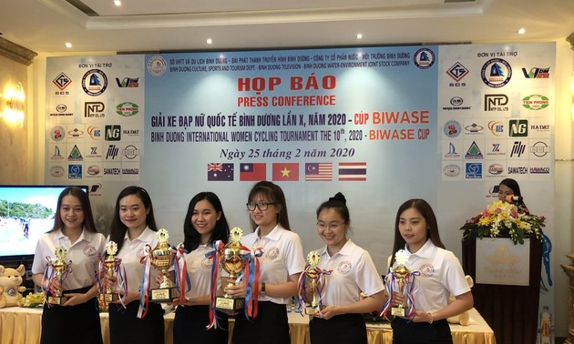 Internationales Radrennen-Cup Biwase in Binh Duong