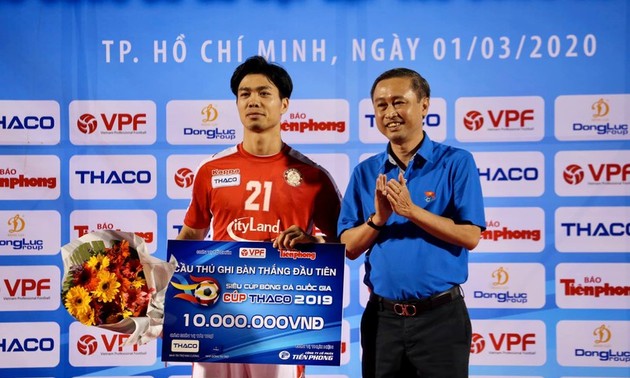Super-Cup: FC-Ho Chi Minh Stadt - FC-Hanoi  1: 2