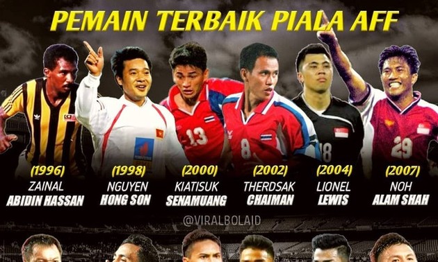 Quang Hai und Hong Son gehören zu besten Fußballspielern von Südostasien