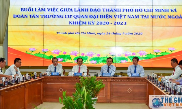 Verbindung der Aktivitäten der internationalen Beziehungen zur Entwicklung von Ho Chi Minh Stadt
