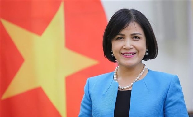 Die vietnamesische Delegation in Genf feiert den 111. Weltfrauentag