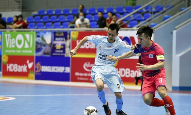 Abschluss der Qualifikationsrunde der Futsal HDBank-Meisterschaft 2021