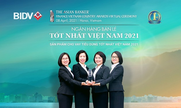 BIDV erhält Preis „Beste Bank für Einzelhändler Vietnams“