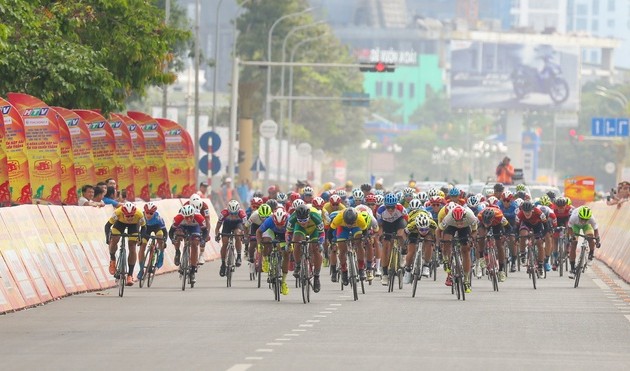 Tran Tuan Kiet siegt bei Radrennen „Cup des Fernsehsenders Ho Chi Minh Stadt