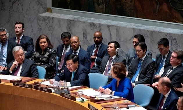 Vietnam hat Rolle als Vorsitz des Weltsicherheitsrates ausgezeichnet erfüllt
