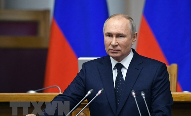 Russlands Präsident Wladimir Putin ist optimistisch über die Weltwirtschaft