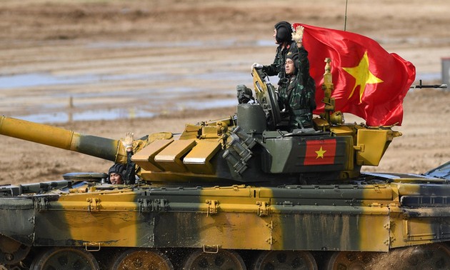 Vietnam nimmt am internationalen Tankwettbewerb in Russland teil