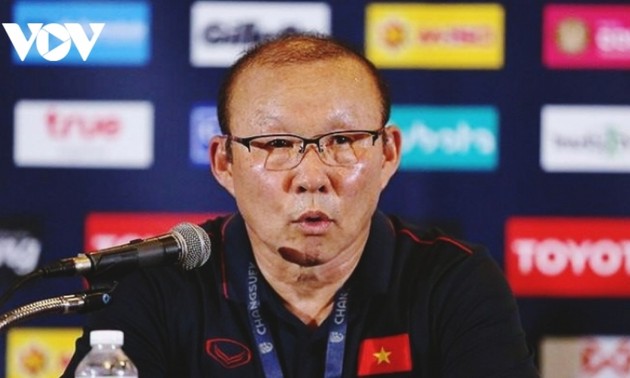 Park Hang-seo trainiert weiterhin die vietnamesische Fußballnationalmannschaft