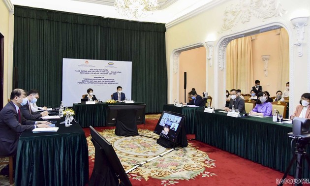 Online-Forum zwischen Vietnam und Nahen Osten über Zusammenarbeit und Investition