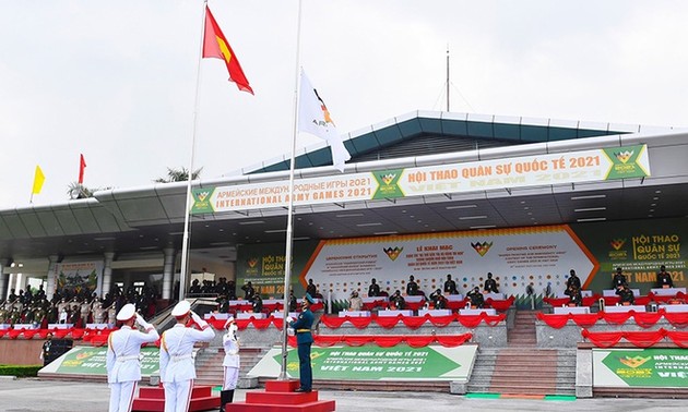 Eröffnung der Army Games 2021 in Vietnam