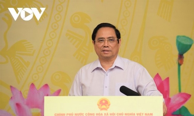 Premierminister Pham Minh Chinh startet Programm “Wifi und Computer für Schüler”