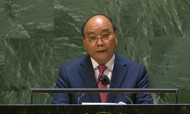 Staatspräsident Nguyen Xuan Phuc hält Rede bei UN-Vollversammlung in New York
