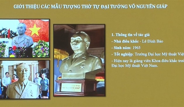 Dien Bien: Statue von General Giap in Muong Phang