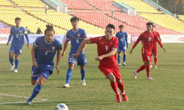 Qualifikationsrunde der U23-Fußball-Asien-Meisterschaft 2022: Vietnam siegt gegen Taiwan (China)