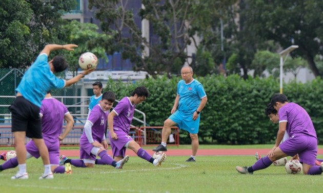 Trainingstermine der vietnamesischen Fußballmannschaft für Spiele gegen Australien und China