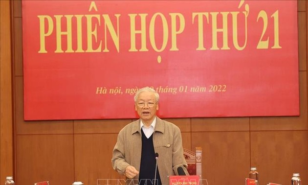 KPV-Generalsekretär Nguyen Phu Trong: Kontrolle der Administrationen der Macht bei Präsentionen und Bekämpfung der Korru