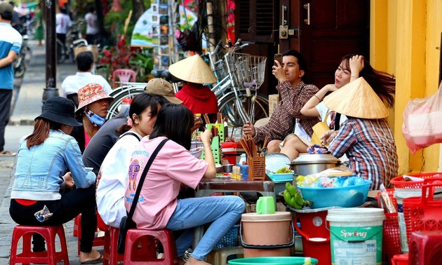 Vietnamesische Speisen sind für Touristen billig 