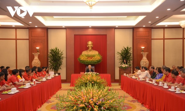 KPV-Generalsekretär Nguyen Phu Trong: Humanitär und Wohlfahrt sind gute Traditionen des vietnamesischen Volkes