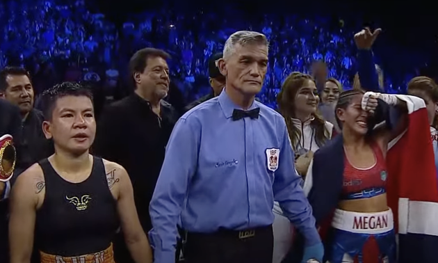 Boxerin Nguyen Thi Thu Nhi verliert Yokasta Valle aus Costa Rica
