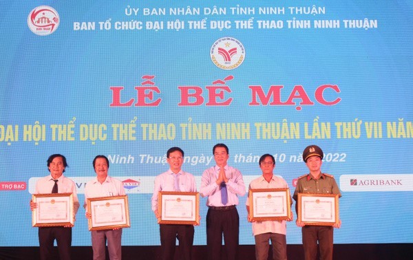 Abschluss des Sportfestivals der Provinz Ninh Thuan
