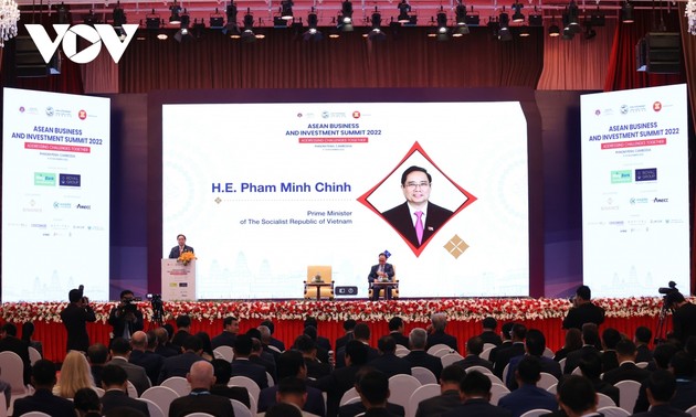 Rede des Premierministers Pham Minh Chinh auf der Konferenz für Handel und Investition der ASEAN