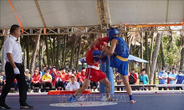 Eröffnung der Wushu-Freiluft-Turnier in Vietnam