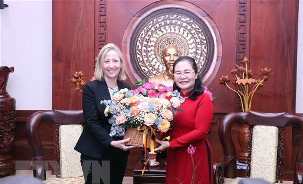 Verstärkung der Zusammenarbeit zwischen Ho Chi Minh Stadt und US-Partnern