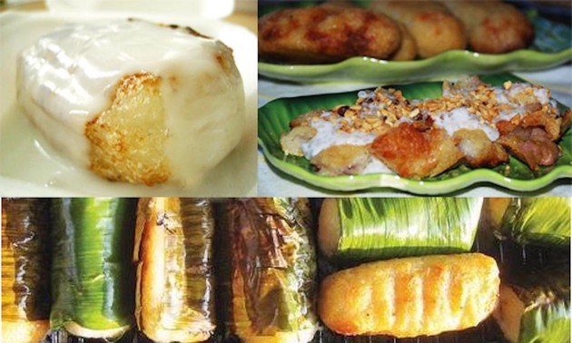 Vietnamesische gegrillte Bananen gehören zu köstlichsten Desserts weltweit