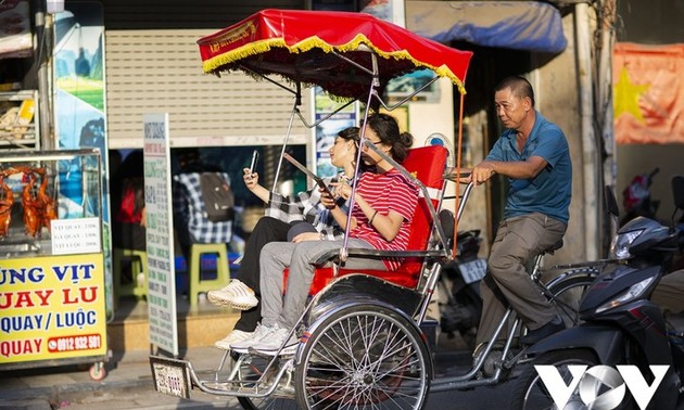 Anzahl ausländischer Touristen im Altstadtviertel Hanois wächst